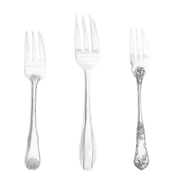 Fourchette coupante argent vintage