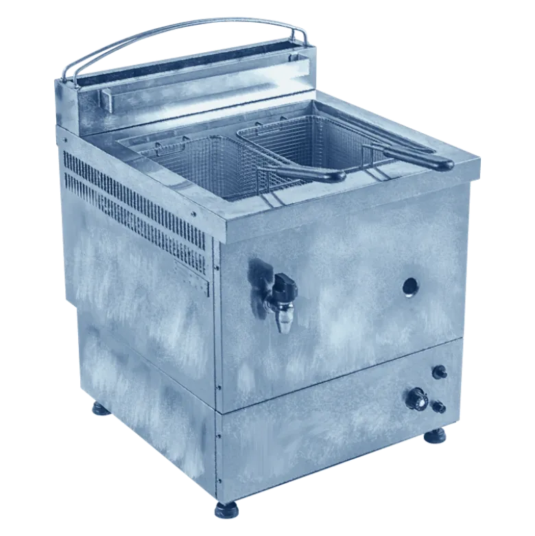 Friteuse double gaz 10 L