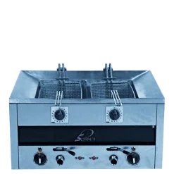 Friteuse double électrique 220 V 14 L
