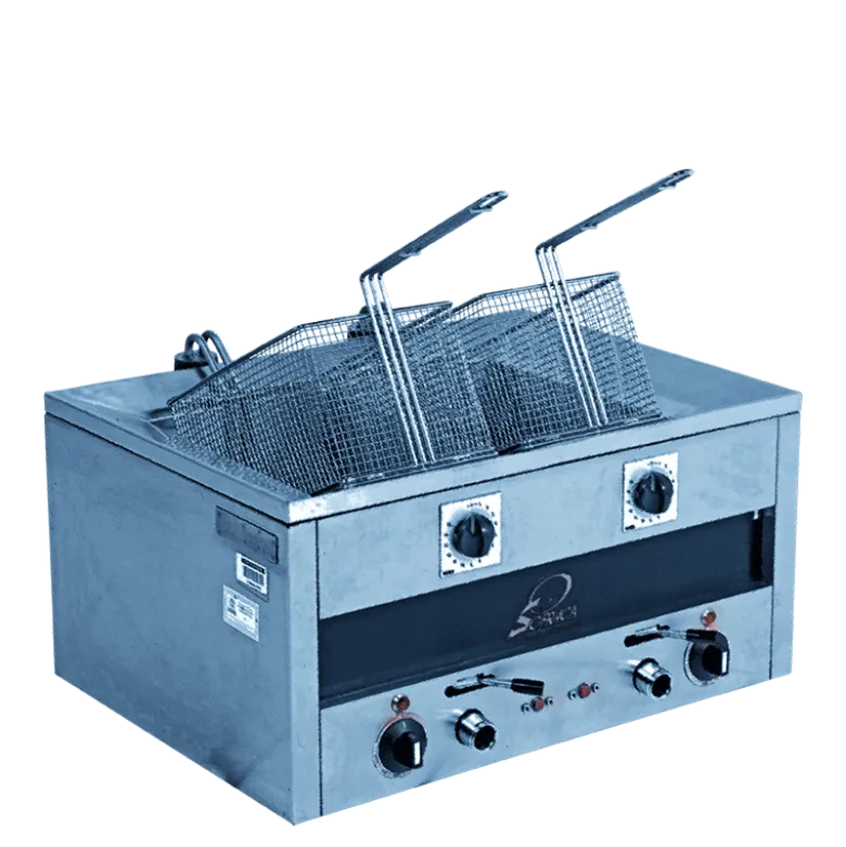 Friteuse double électrique 220 V 14 L