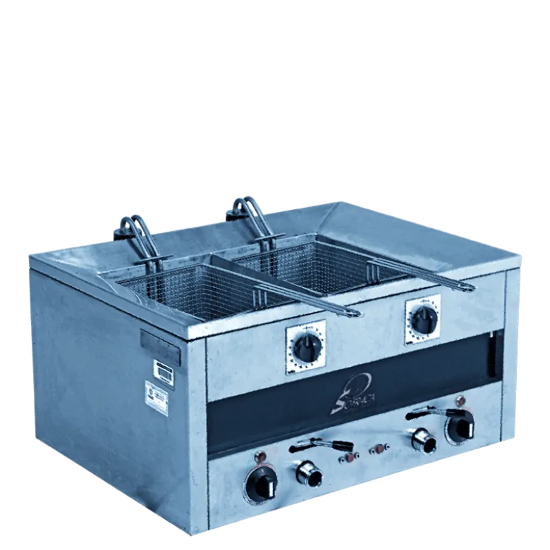 Friteuse double électrique 220 V 14 L