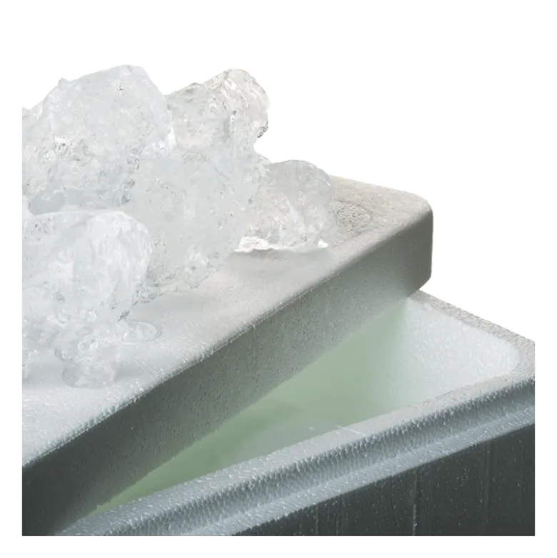Glace à rafraîchir de 20 kg + bac isotherme