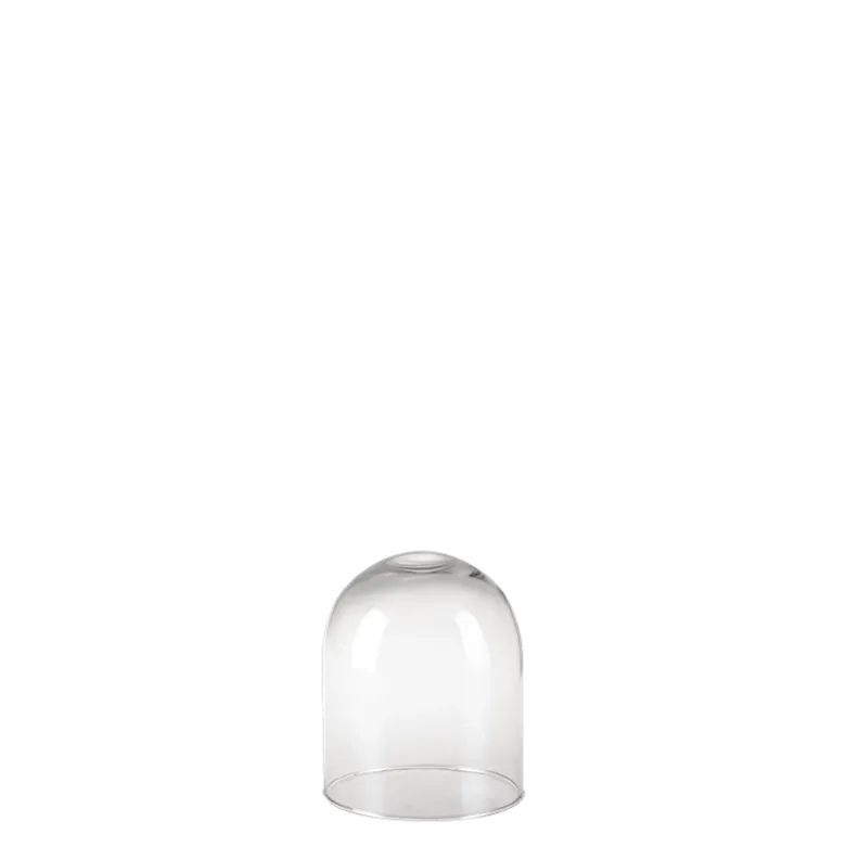 Globe en verre vintage Ø 12 cm H 16 cm