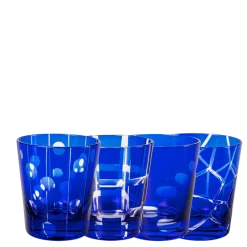 Gobelet Mélodie bleu Ø 8 cm H 9 cm 24 cl