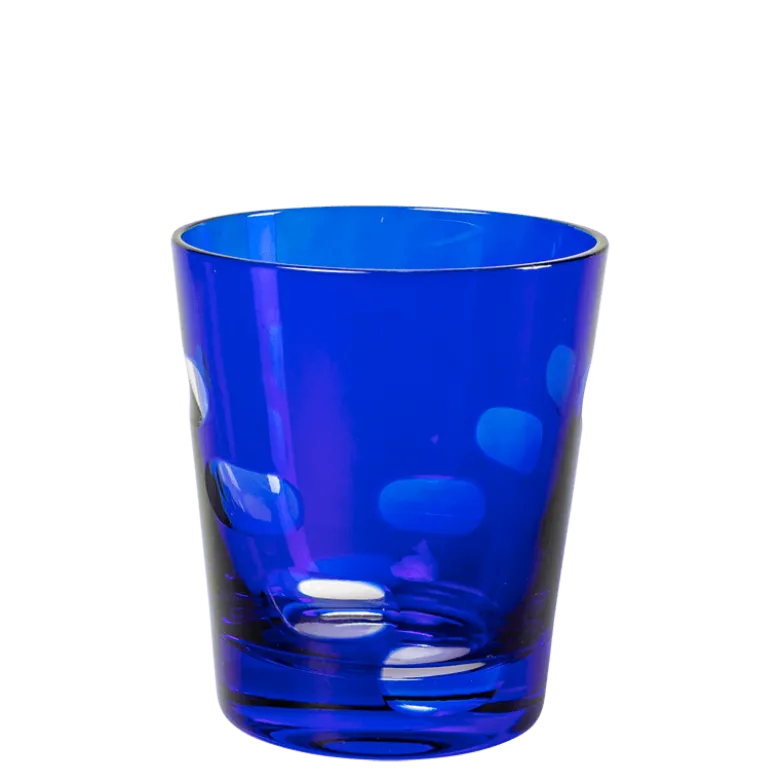 Gobelet Mélodie bleu Ø 8 cm H 9 cm 24 cl