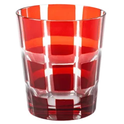 Gobelet Mélodie rouge Ø 8 cm H 9 cm 24 cl