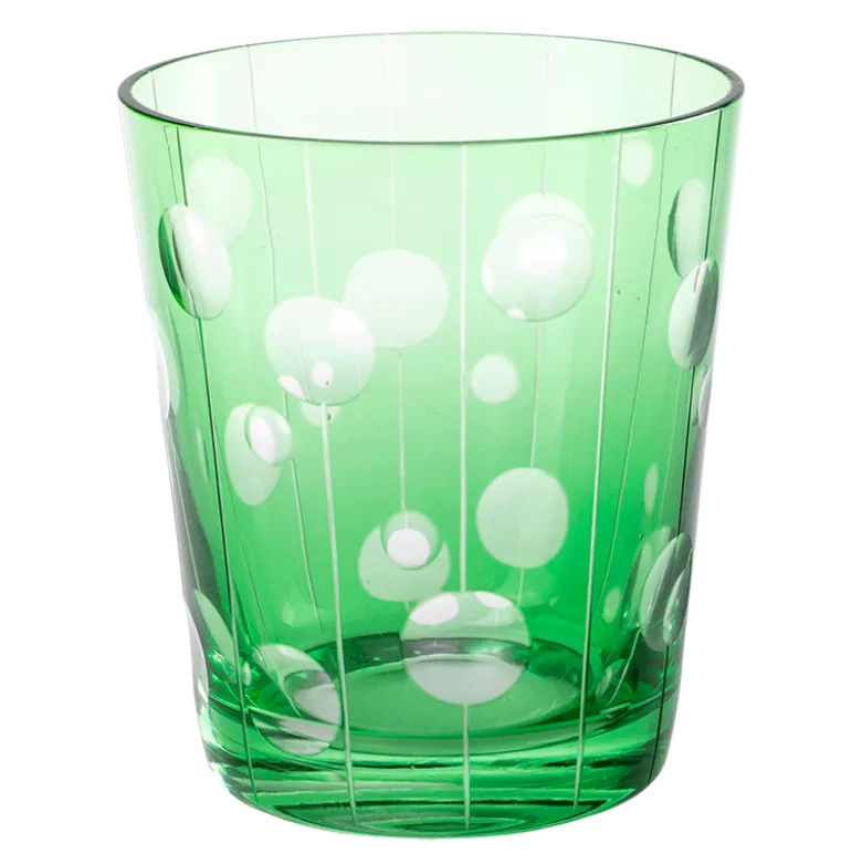 Gobelet Mélodie vert Ø 8 cm H 9 cm 24 cl