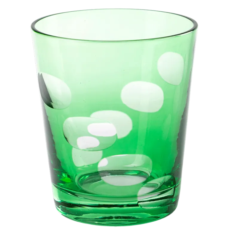 Gobelet Mélodie vert Ø 8 cm H 9 cm 24 cl