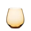 Gobelet Moon ambre Ø 6,5 cm H 9 cm 32 cl
