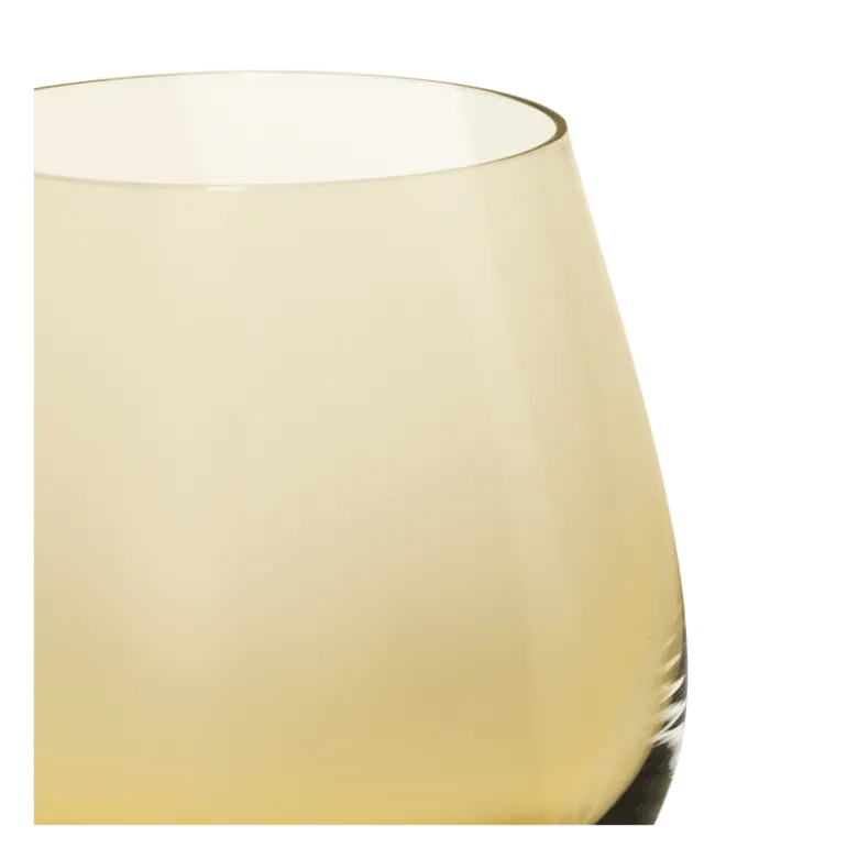 Gobelet Moon ambre Ø 6,5 cm H 9 cm 32 cl