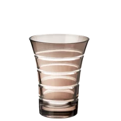 Gobelet pivoine fumé Ø 8,5 cm H 11 cm 28 cl