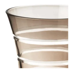 Gobelet pivoine fumé Ø 8,5 cm H 11 cm 28 cl