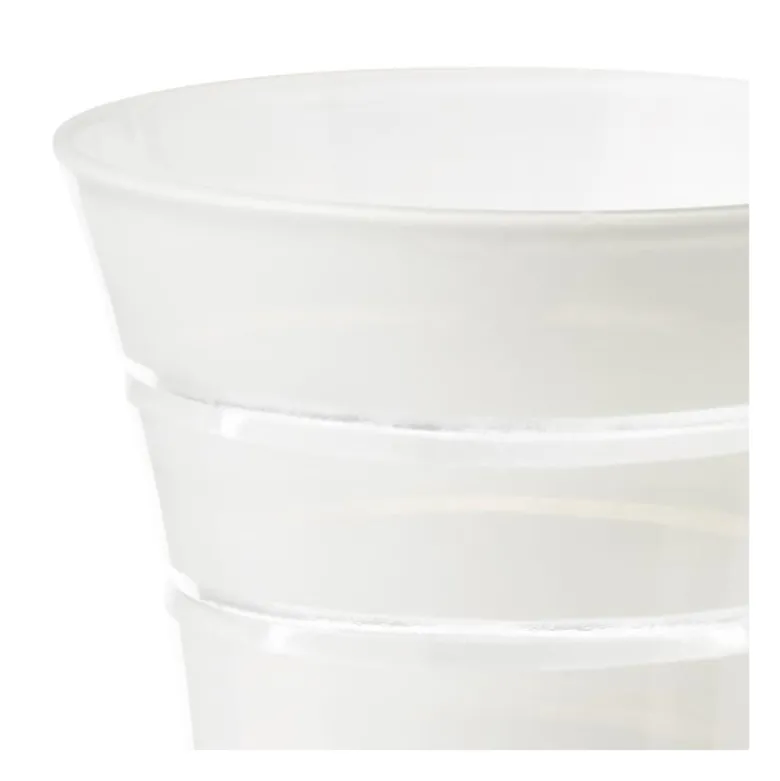 Gobelet pivoine opale Ø 8,5 cm H 11 cm 28 cl
