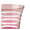 Gobelet pivoine prune Ø 8,5 cm H 11 cm 28 cl