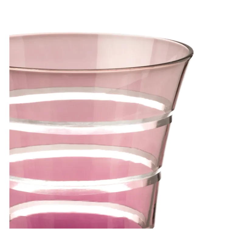 Gobelet pivoine prune Ø 8,5 cm H 11 cm 28 cl