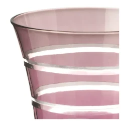Gobelet pivoine prune Ø 8,5 cm H 11 cm 28 cl