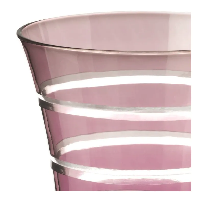 Gobelet pivoine prune Ø 8,5 cm H 11 cm 28 cl