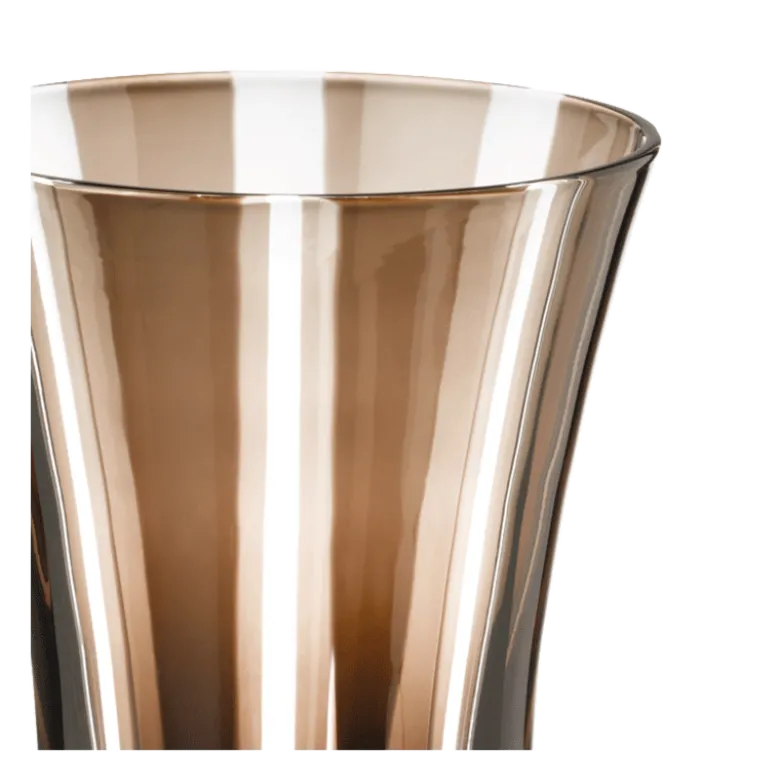 Gobelet tulipe fumé Ø 8,5 cm H 11 cm 28 cl