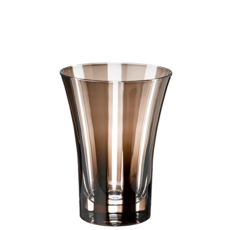 Gobelet tulipe fumé Ø 8,5 cm H 11 cm 28 cl