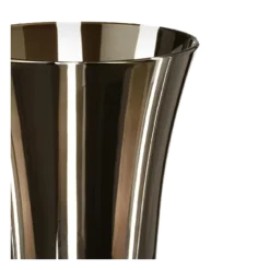 Gobelet tulipe noir Ø 8,5 cm H 11 cm 28 cl