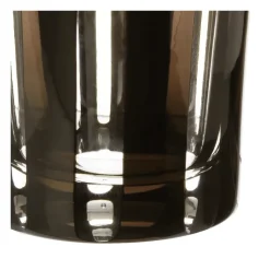 Gobelet tulipe noir Ø 8,5 cm H 11 cm 28 cl