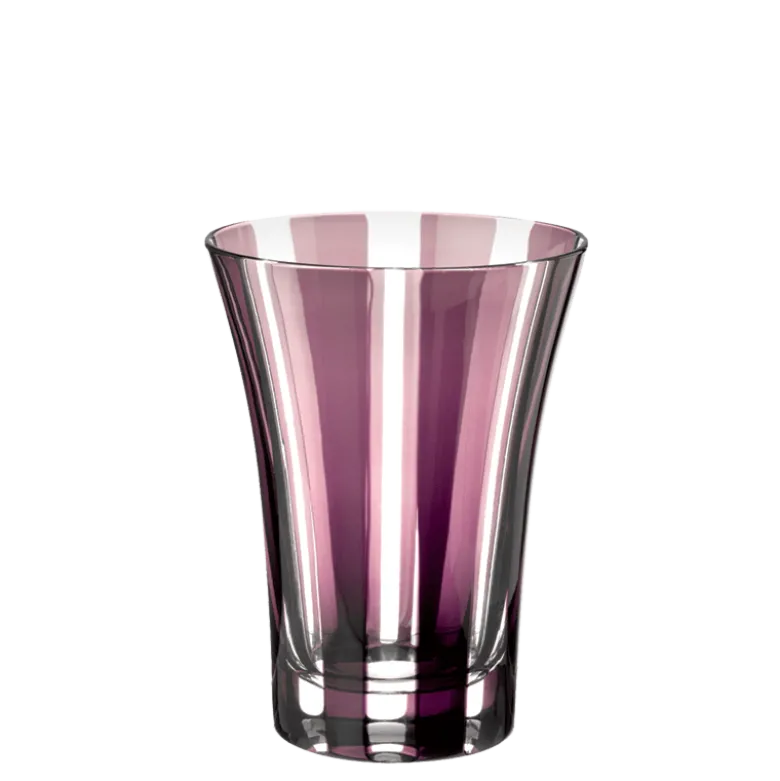 Gobelet tulipe prune Ø 8,5 cm H 11 cm 28 cl