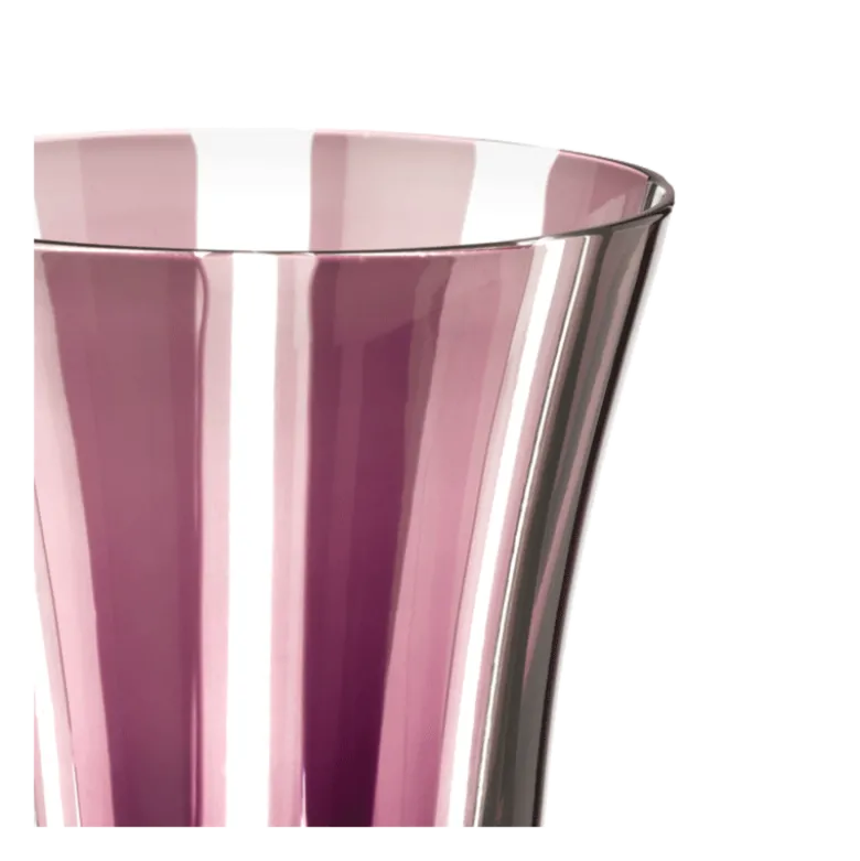 Gobelet tulipe prune Ø 8,5 cm H 11 cm 28 cl