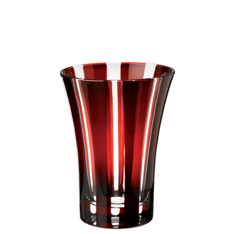 Gobelet tulipe rubis Ø 8,5 cm H 11 cm 28 cl