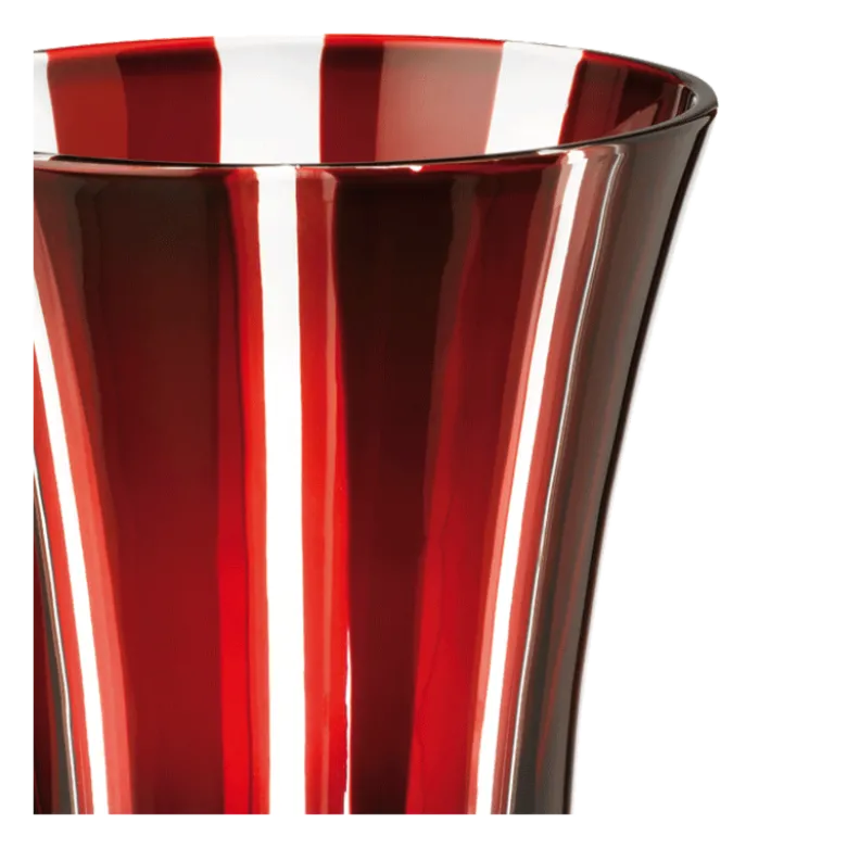Gobelet tulipe rubis Ø 8,5 cm H 11 cm 28 cl