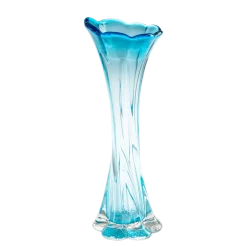 Grand Soliflore Vintage nuance bleue Ø 12 max H 24-30 cm