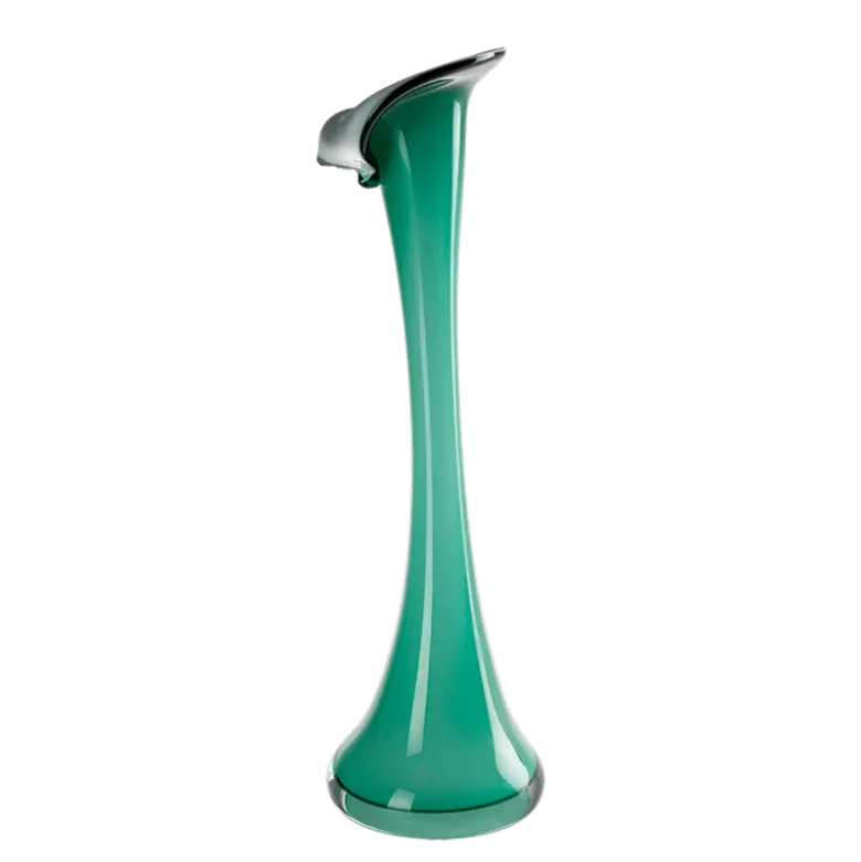 Grand Soliflore Vintage nuance vert Ø 12 max H 24-30 cm