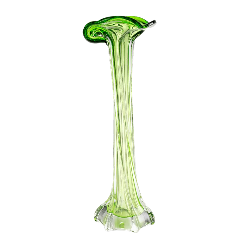 Grand Soliflore Vintage nuance vert Ø 12 max H 24-30 cm