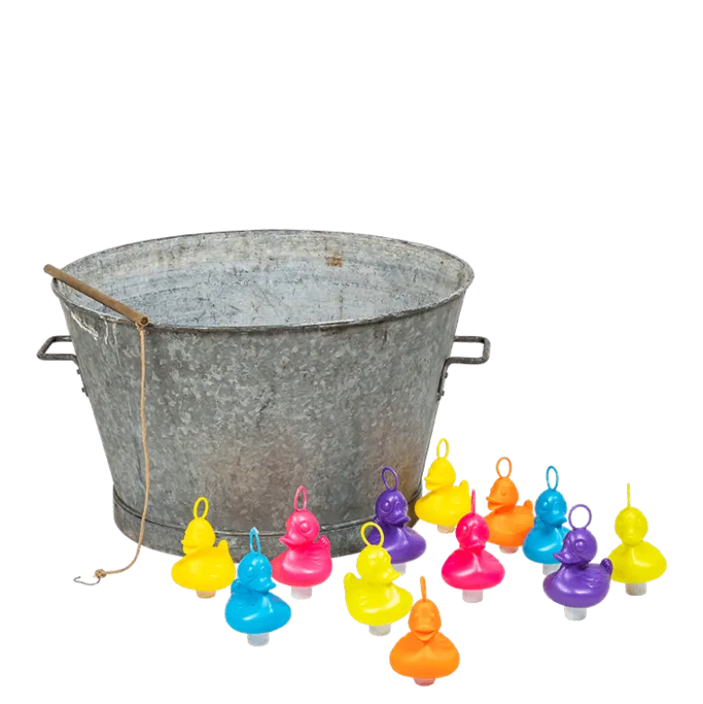 Jeu de pêche aux canards vintage