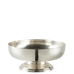 Légumier sur pied argent Ø 18 cm