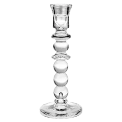Lot de 3 bougeoirs boule Colonel en verre