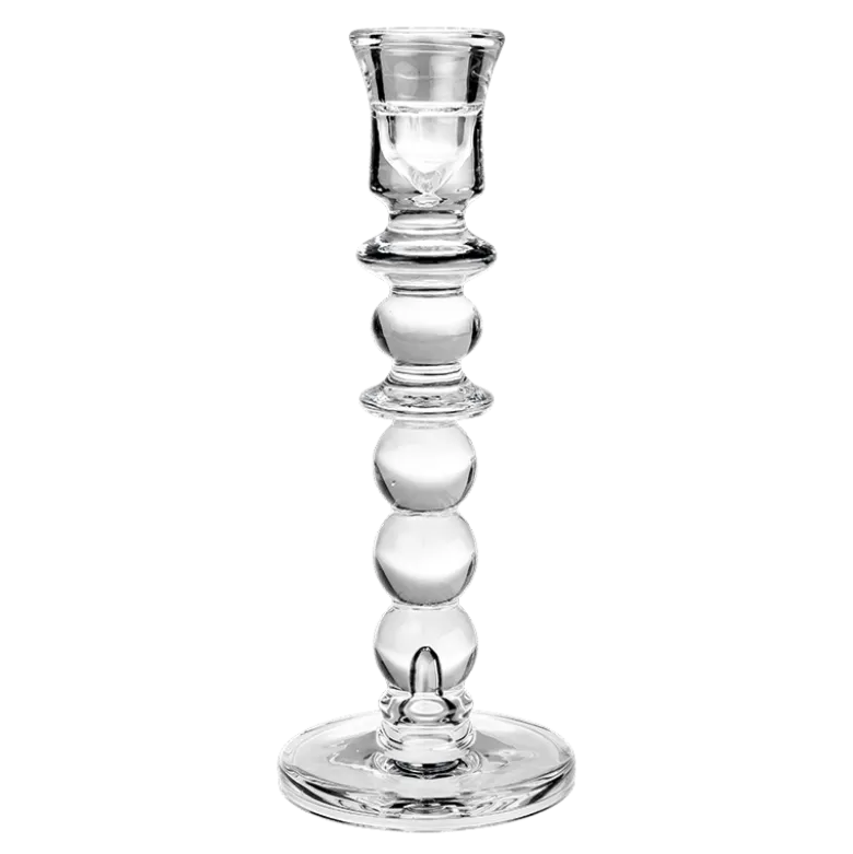 Lot de 3 bougeoirs boule Colonel en verre