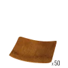 Lot de 50 carrés bambou 6 x 6 cm
