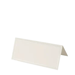 Lot de 10 marque-place Prestige argent