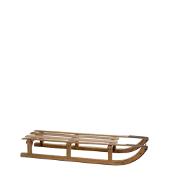 Luge en bois 79,5-130 x 34-40 cm H 21-24 cm