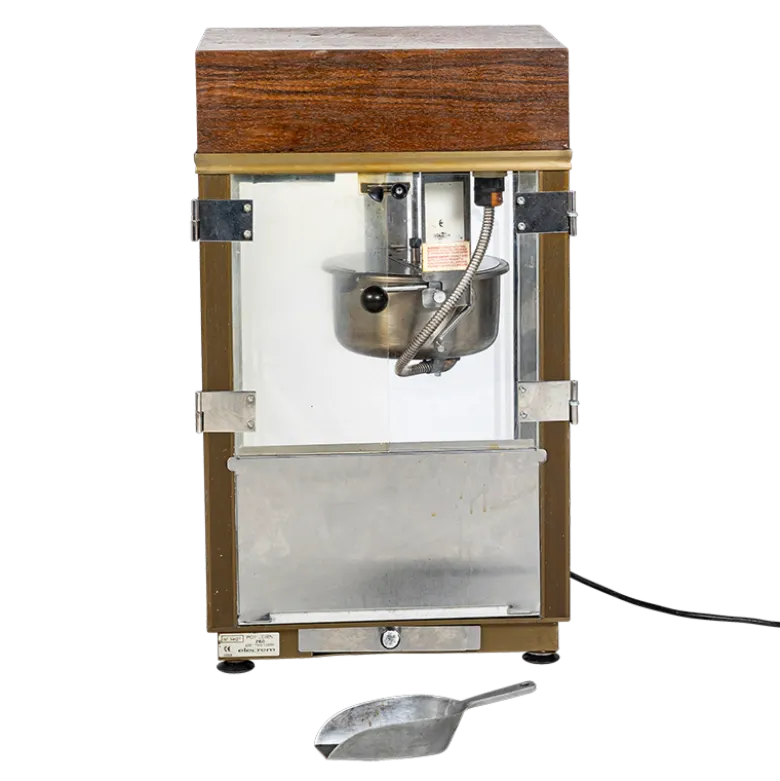 Machine à pop-corn 220 v livrée avec une pelle à pop-corn