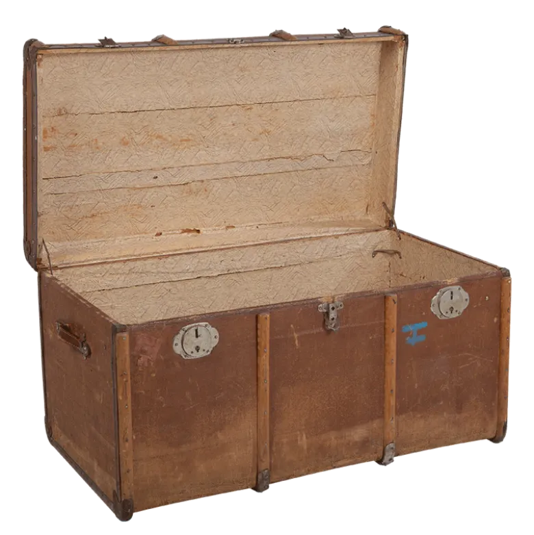 Malle Vintage 80-100 x 45-65 H 40-55 cm