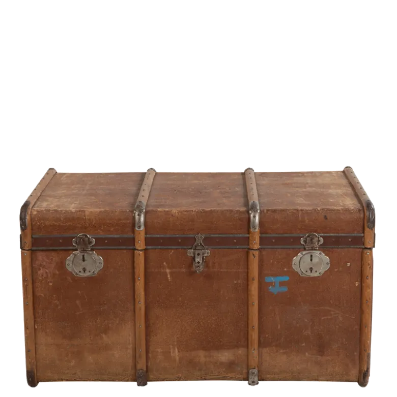 Malle Vintage 80-100 x 45-65 H 40-55 cm