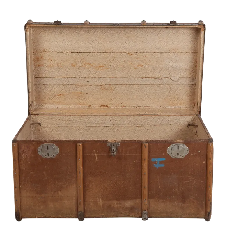 Malle Vintage 80-100 x 45-65 H 40-55 cm