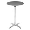 Mange-debout acier rond Ø 60 cm H 111 cm