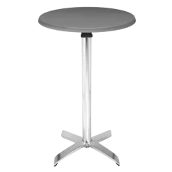 Mange-debout acier rond Ø 60 cm H 111 cm