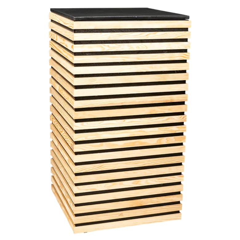 Mange-debout Deck 60 x 60 cm H 115 cm - Délai 24h