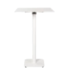Mange-debout Soft blanc 70 x 70 cm H 110 cm (outdoor)