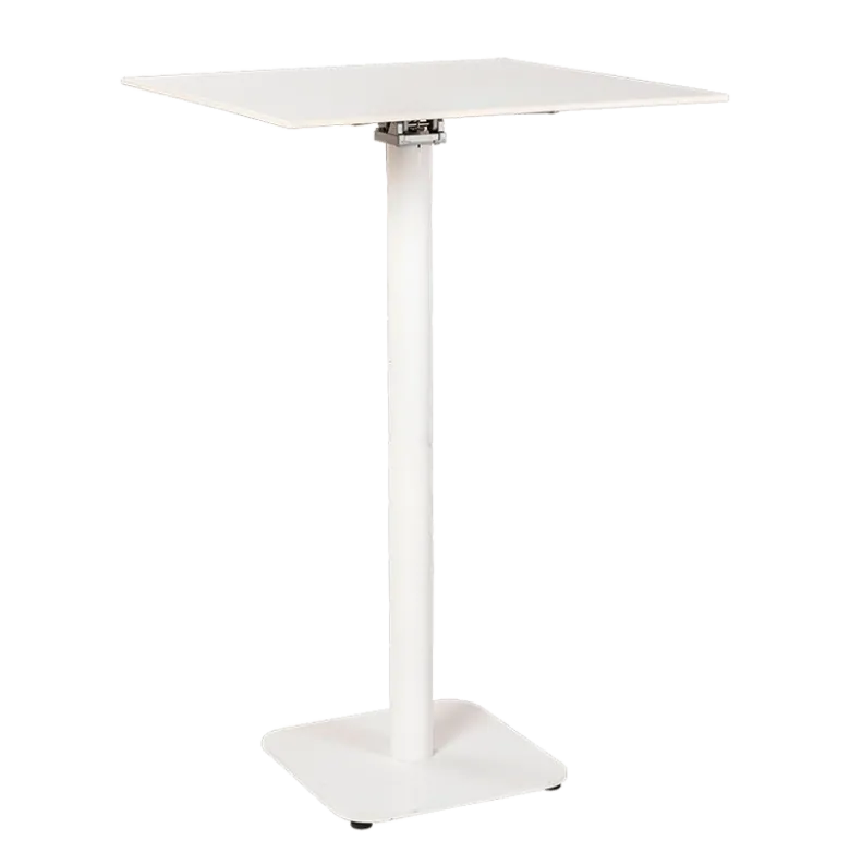 Mange-debout Soft blanc 70 x 70 cm H 110 cm (outdoor)
