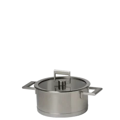 Marmite Equinoxe Ø 18 cm 210 cl avec couvercle transparent