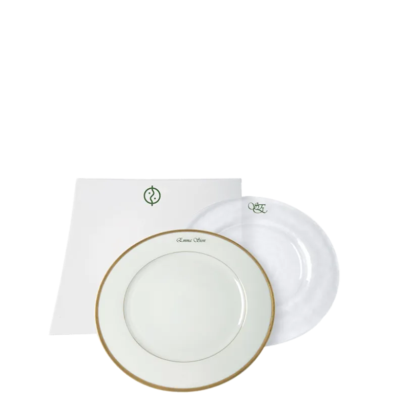 Marquage sur assiette - vert